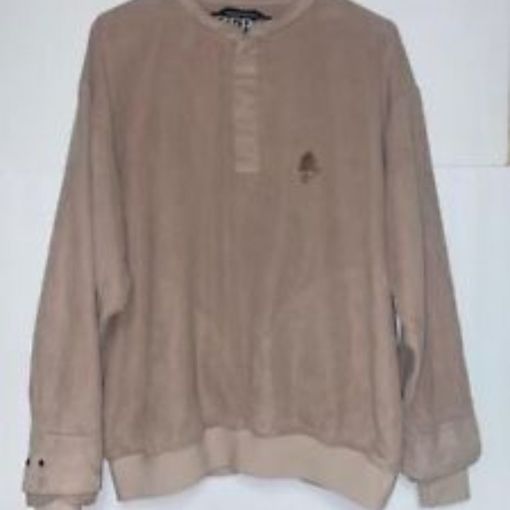 Zero Restriction Golf Outerwear Golf Jacket Mens Golfing Coat Tan Medium TTB 27"